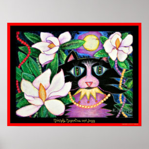 Midnight, Magnolias en Jazzy Poster