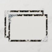 Midnight Majesty Blank Recept Kaart (Voorkant / Achterkant)