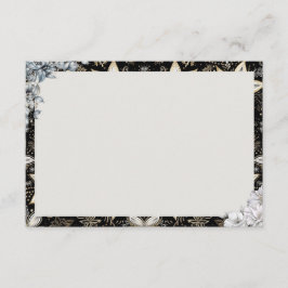 Midnight Majesty Blank Recept Kaart