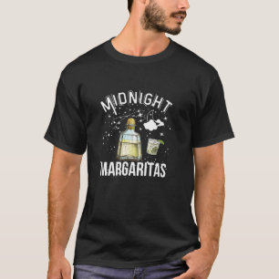 Midnight Margaritas Party voor Halloween heks Scha T-shirt