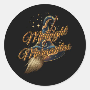 Midnight Margaritas Society Practical Magic Witch Ronde Sticker