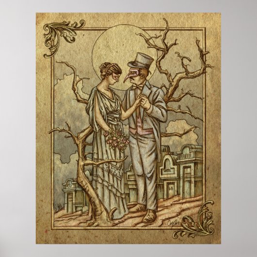 Midnight Masquerade Poster (Voorkant)