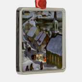 Midnight Mass, beroemd schilderij, Metalen Ornament (Rechts)