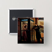 Midnight Matinee 2 Vierkante Button 5,1 Cm (Voorkant /achterkant)