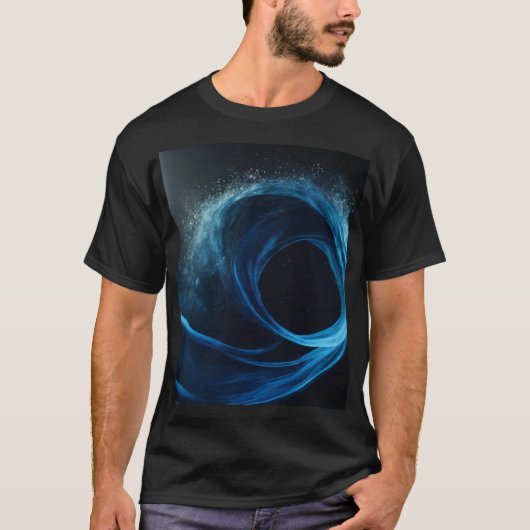 "Midnight Mist: Mannen T-shirt (Voorkant)