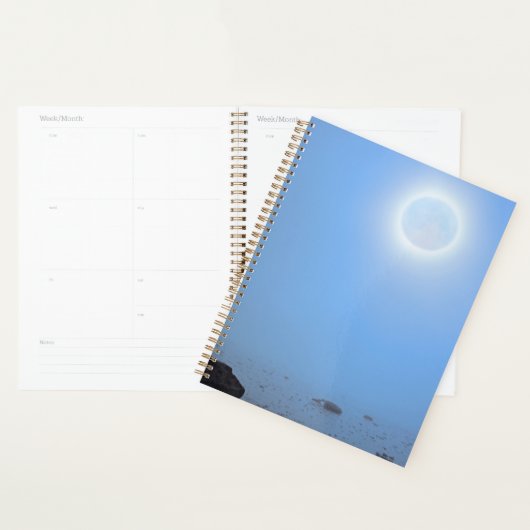 Midnight Moon | Noordpoolgebied, Svalbard Planner (Display)