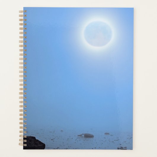 Midnight Moon | Noordpoolgebied, Svalbard Planner (Voorkant)