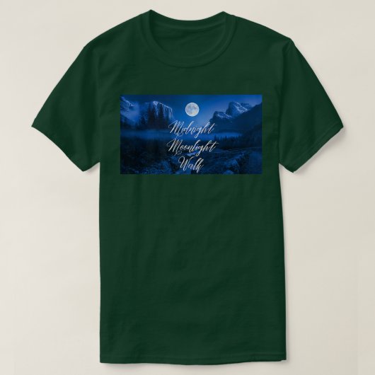 Midnight Moonlight Walk114 T-shirt (Design voorkant)
