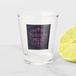 Midnight Muse Gothic Shot Glass | Velvet Chaos Shot Glas