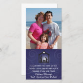 Midnight Nativity Kerstkaart (Voorkant / Achterkant)