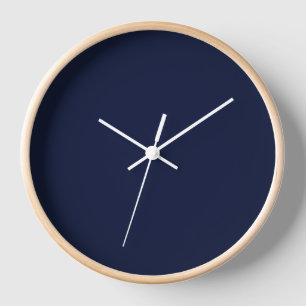 Midnight Navy Blue Solid Color