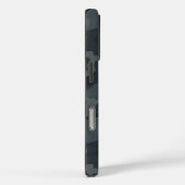 Midnight Navy digitale camo Case-Mate iPhone Case (Achterkant / Rechts)