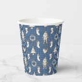 Midnight Nordic Noël! Papieren Bekers (Voorkant)