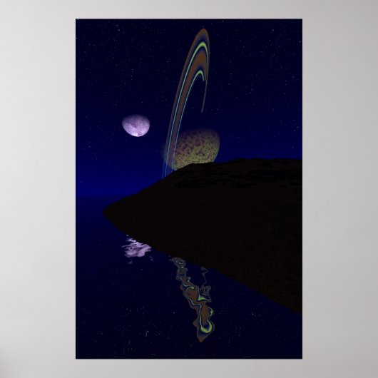 Midnight on the Moon of Tibia 3 Poster (Voorkant)