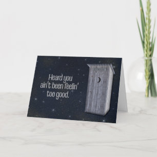 Midnight Outhouse Funny gaat goed Kaart
