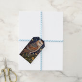 Midnight Owl Gift Label Cadeaulabel (Met Touw)