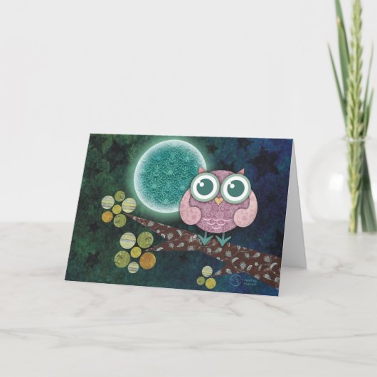 Midnight Owl Kaart (Voorkant)