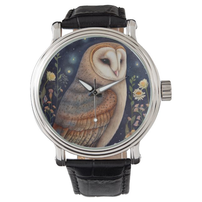 Midnight Owl Watch Horloge (Voorkant)