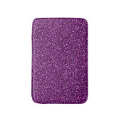 Midnight Paarse Glitter Badmat (Voorkant Verticaal)
