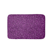Midnight Paarse Glitter Badmat (Voorkant)