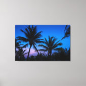 Midnight Palms Canvas Afdruk (Voorkant)