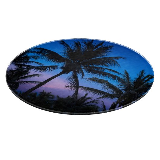 Midnight Palms Snijplank (Hoek)