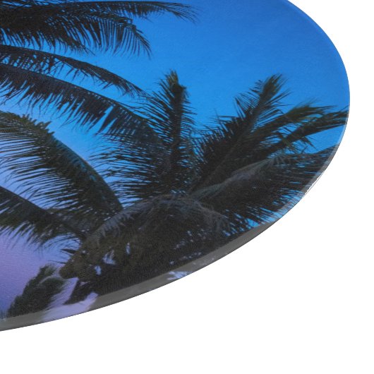 Midnight Palms Snijplank (Hoek)