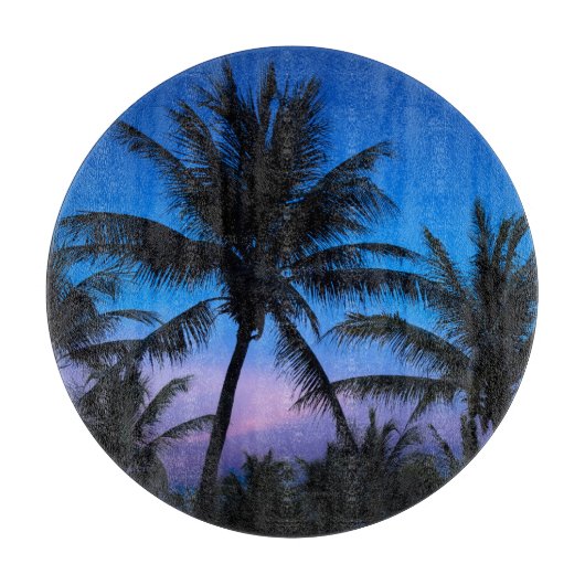 Midnight Palms Snijplank (Voorkant)