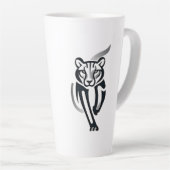 Midnight Panther - Silent Power T-shirt Latte Mok (Rechterhoek)