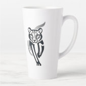 Midnight Panther - Silent Power T-shirt Latte Mok (Rechts)
