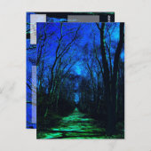 Midnight Path Briefkaart (Voorkant / Achterkant)