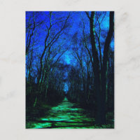 Midnight Path Briefkaart
