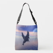 Midnight Pegasus Crossbody Tas (Achterkant)