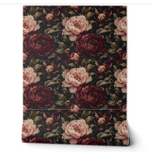 Midnight Peony Moody Florals