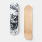 Midnight Phantom Skull Skateboard (Voorkant)