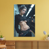 Midnight Platform Muse Canvas Afdruk (Insitu (Woonkamer))