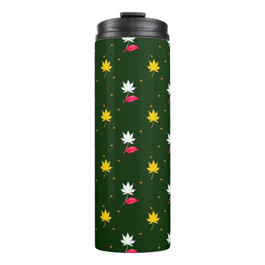 Midnight Poetry Kerstmis Thermosbeker (Voorkant)