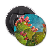 Midnight Prickly Pear II-knop Flesopener Button Flesopener (Voorkant)
