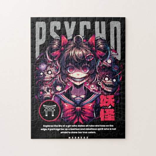 Midnight Psycho: Geest van de Verboden Het Weeft Legpuzzel (Verticaal)