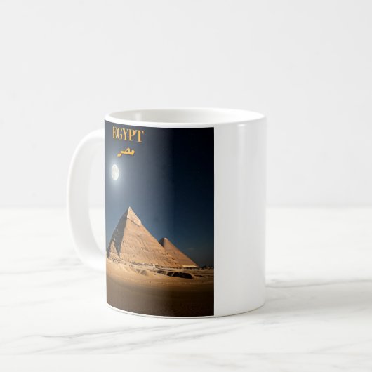 Midnight Pyramids Mug (Devant gauche)