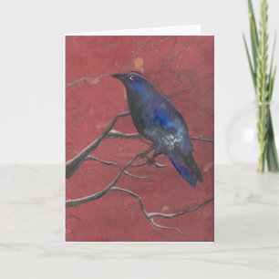 Midnight Raven Feestdagen Kaart