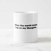 “Midnight Reflections” Extra Grote Beker (Voorkant)