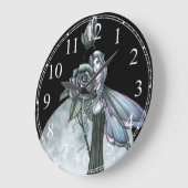 Midnight Roos Fairy Wall klok (Hoek)