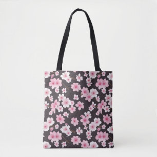 Midnight Sakura: een Cherry Blossom Symfonie Draagtas