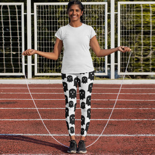 Midnight Scary Ghost Leggings