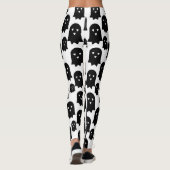 Midnight Scary Ghost Leggings (Achterkant)