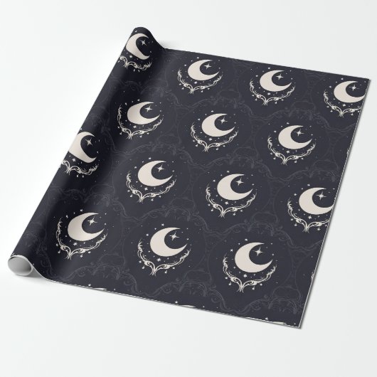 Midnight Serenade Cadeaupapier (Uitgerold)