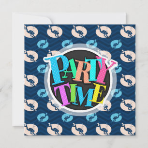 Midnight, Sky Blue, Tan, Scuba Diver; Duiken Kaart