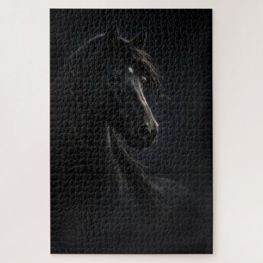 Midnight Sky | Horse Art | Puzzle (Vertical)