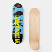 MIDNIGHT SKY Skateboard, 7¾" Deck Skateboard (Voorkant)